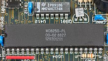 Western Digital WD8250 (here in a Commodore PC30-III) Commodore PC30-III - motherboard - WD8250-PL-9268.jpg