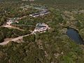 Aerial view of Concordia University's new campus in Northwest Austin