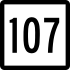 Route 107-Markierung