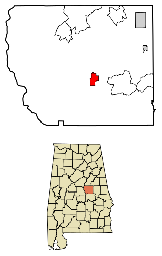 <span class="mw-page-title-main">Rockford, Alabama</span> Town in Alabama, United States