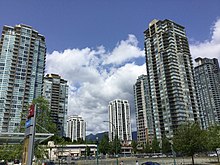 Picture of Coquitlam taken from Coquitlam Centre