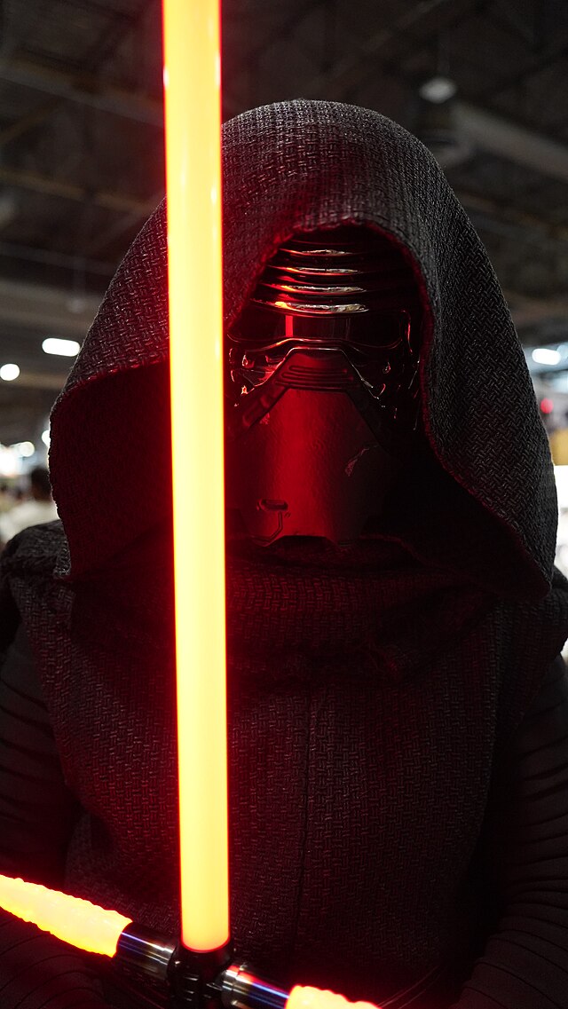 Cosplay de Kylo Ren.