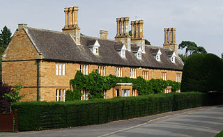 Cottesbrooke village in the United Kingdom