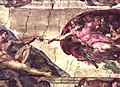Michelangelo Buonarroti's The Creation of Adam.