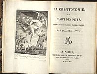 Crepitonomie, γαλλικό ποιήμα περί πορδών του 1815