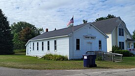 Former Township Hall in Cross Village