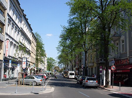 Düsseldorf Unterbilk Lorettostrasse