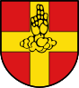 Coat of arms from trowels