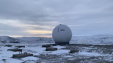 DMI weather station in Kangerlussuaq, Greenland. DMI weather station Kangerlussuaq.jpg