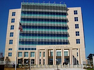 Dan M. Russell Jr Federal Courthouse in Gulfport, Harrison County