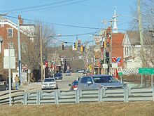 Main St. in Danielson, Connecticut