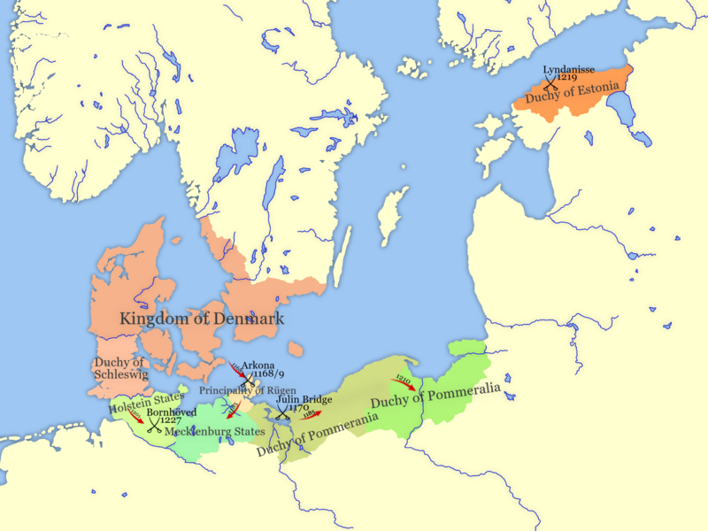 File:Danish Empire and campaigns 1168-1227.png