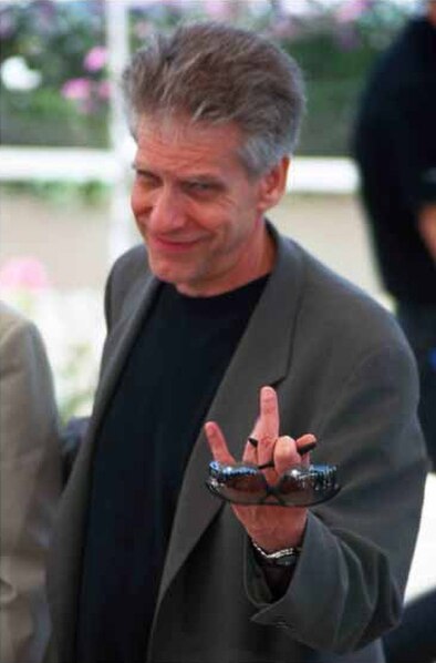Cronenberg at the Cannes Film Festival in 2002