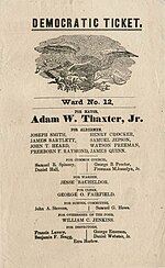 Thumbnail for 1851 Boston mayoral election