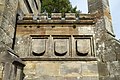 Detail on the porch of the Church of Saint John the Baptist at Penshurst. [175]