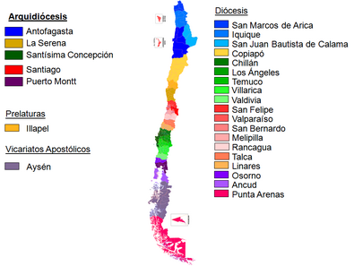 Jurisdicciones eclesiásticas de Chile