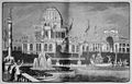 Die Gartenlaube (1893) b 412.jpg Die Eröffnung der Weltausstellung zu Chicago am 1. Mai 1893 Originalzeichnung von Rudolf Cronau (D)