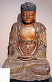 Dinastia ming (fine) o qing (inizio), buddha in meditazione, XVII sec.JPG