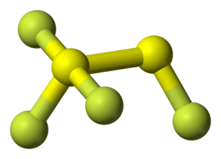 Difluorodisulfanedifluoride