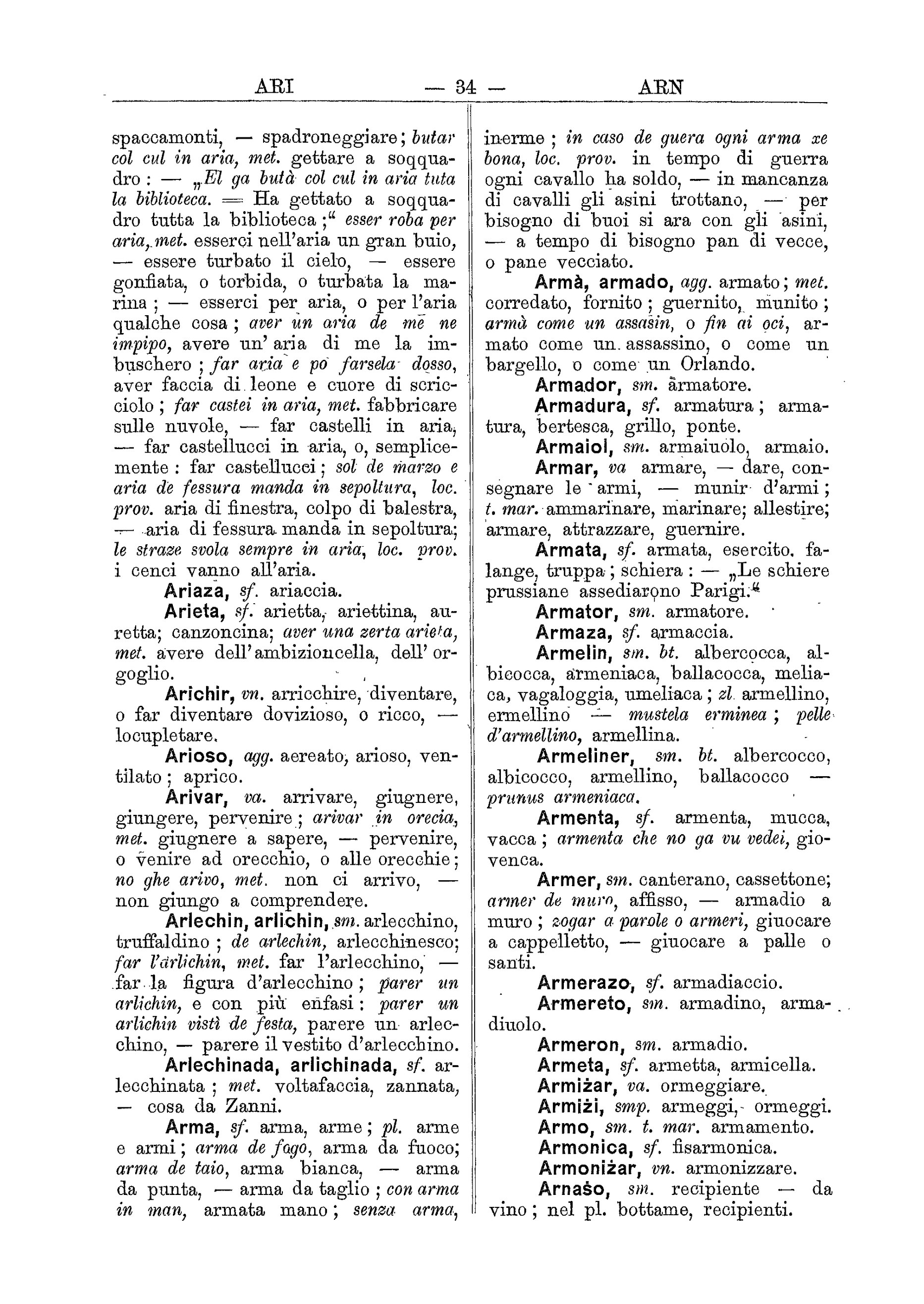 Pagina:Dizionario triestino (1890).djvu/35 - Wikisource