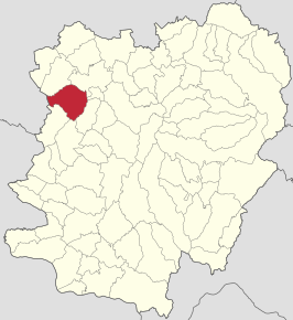 Poziția localității Biniș