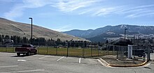 Dornblaser Field at the University of Montana in Missoula, Montana, in 2021.