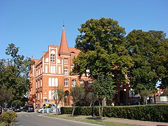 Folkeskole N.1., opført 1903–1904 oprindeligt som posthus