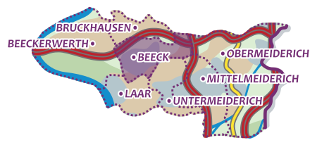 Duisburg Karte Beeck