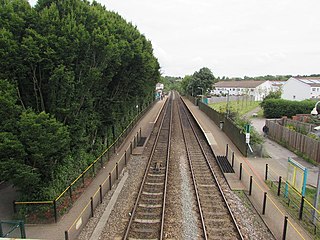 Eastbrook railway station Railway station in the Vale of Glamorgan, Wales