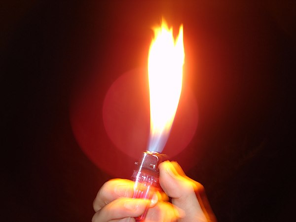 To emphasize the emotional aspect of a power ballad, crowds customarily hold up lighters adjusted to produce a large flame (or, as a more recent alter