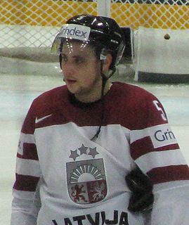 Edgars Siksna Latvian ice hockey player