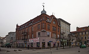 Gebouw op het marktplein.