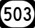 Marqueur Kentucky Route 503