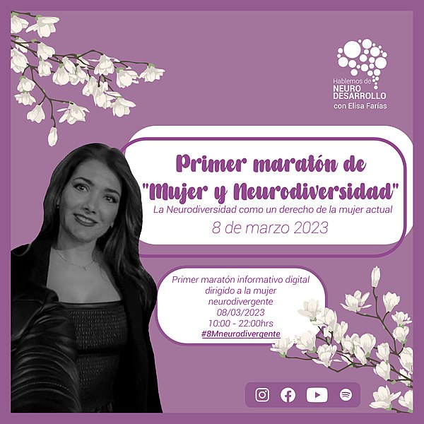 File:Empoderando mujeres a traves del autoconocimiento, Primer maratón de mujeres neurodivergentes.jpg