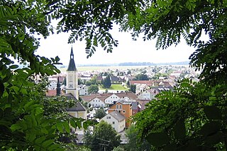 Ergoldsbach Place in Bavaria, Germany