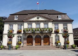 Das Rathaus in Erstein