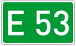 European Road 53 number DE.svg