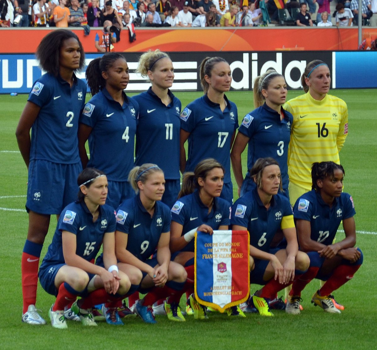 женская сборная франции по футболу