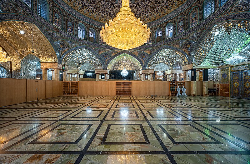 File:Fatima Masumeh Shrine4, Qom, Iran.jpg