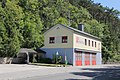 Deutsch: Feuerwehrhaus der FF Fahrafeld, Gemeinde Pottenstein, an der Hainfelder Straße B18