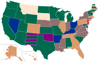 First ballot of the 1920 Democratic National Convention.svg