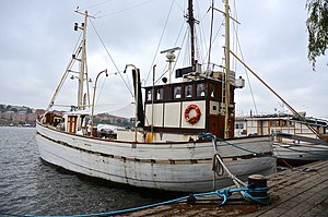 Mälaren vid Norr Mälarstrand i Stockholm