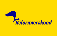 Flag of the Estonian Reform Party.svg