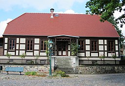 Wohnhaus Eduard Gärtners (1870-1877) in Flecken Zechlin, Am Markt 7