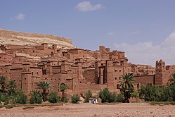 La kasbah di Aït Benhaddou in Marocco