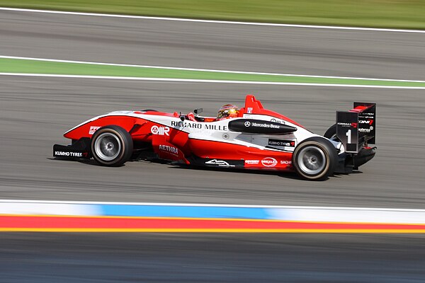 Jules Bianchi was series champion, scoring a total of nine victories during the season.