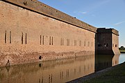 Fort Pulaski National Monument, chatham county, Georgia, U.S. This is an image of a place or building that is listed on the National Register of Historic Places in the United States of America. Its reference number is 66000064.