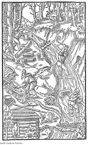 Gewinnung von Zinn, Darstellung von Georgius Agricola (1580)