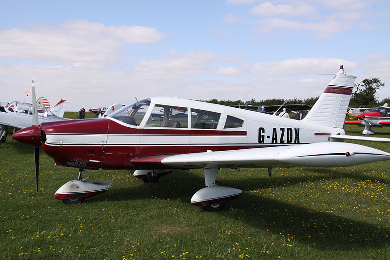 File:G-AZDX Piper PA-28-180 Cherokee F (9683616211).jpg