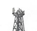 Kathrein GSM-R Panel Antennas on Lattice Mast